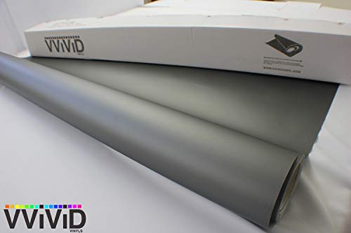 Image of VViViD XPO Charcoal Matte Gun Metal Vinyl Wrap Roll with Air Release Technology (4ft x 5ft)