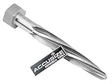 Accusize Tools -13/16 inch Bridge Reamer, HEX Shank, H.S.S. Spiral Flutes Aligning Reamers, Car Reamers, 0523-6035