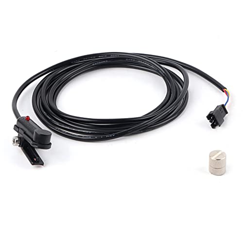 Sensor de velocidad externa Cabeza magnética Magnetic Alta calidad Duración Duración Anti -Corrosión Resistente fácil Instalación para el controlador de bicicleta eléctrica Cable