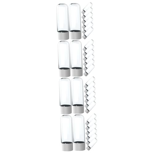 Couvre-tête de brosse à dents électrique Healvian transparent avec fermeture ergonomique