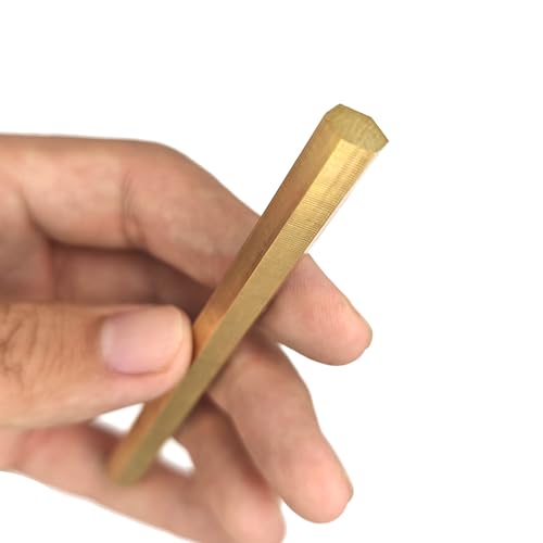 TUBENEXIAN 真鍮六角棒 真鍮六角棒 3mm 4mm 5mm 6mm 7mm 8mm 9mm 10mm 11mm 12mm 13mm 14mm 19mm 20mm 30mm 40mm 45mm 55mm 65mm CNC(65mm)