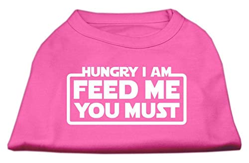 Mirage Pet Products Hungry I Am Screen Print Shirt Brown Med (12) #TOP3