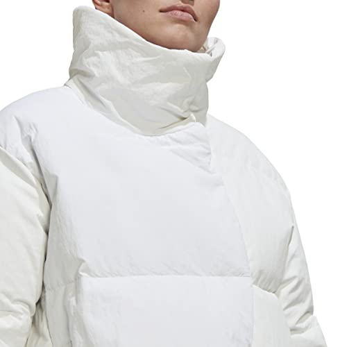 Preisvergleich Produktbild adidas Damen W Big Baffle J Jacke, weiß, XS