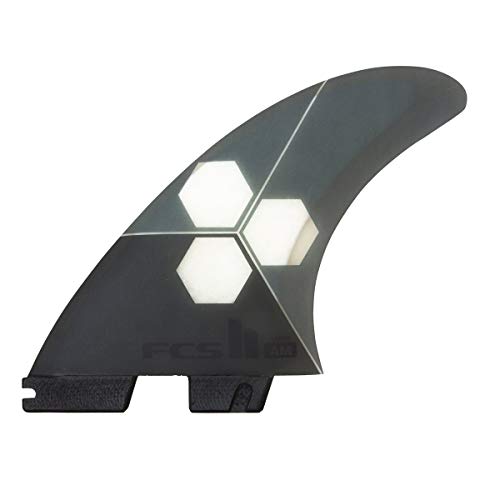 FCS II AM Performance Core Tri - Juego de aletas (tamaño mediano), color gris