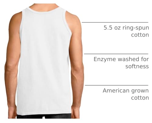 Image of Hanes Mens Originals Tri-Blend Tank Top, Lightweight Tanks for Men, Sleeveless Tank Shirt