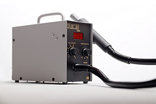 Image of VAR TECH 857D SMD rework station with Digital display, 580 W 100 ºC - 450 ºC