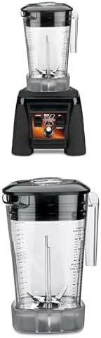 Bundle of Waring Commercial MX1200XTXP Blender + 62 oz Stainless Steel Container with Blade Assembly