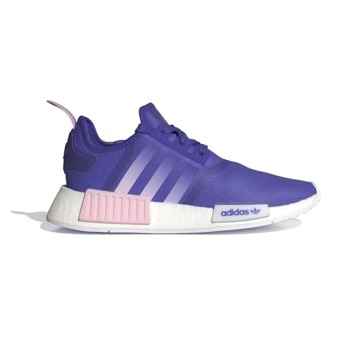 adidas Womens NMD R1 Lace Up Sneakers Shoes Casual Purple Size