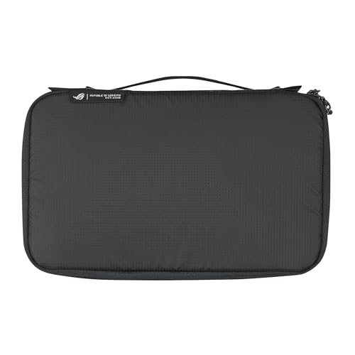 ASUS ROG Archer Tech Pouch, bolsa de accesorios duradera con interior ordenado de 4L 5