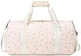 Sac de Sport Enfant Fille Sacs de Voyage Fille Sac Polochon Enfant Sacs Weekend Femme Rose