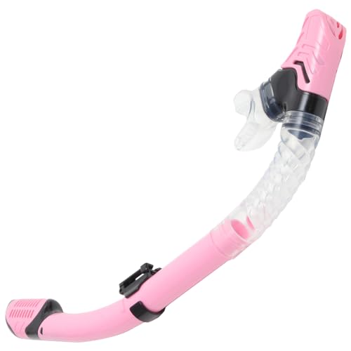 Toddmomy Dry Snorkel for Adults Comfortable Portable Snorkeling Gear Ventilated Air Intake for Divers