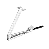 【Einfach zu installieren】 Es dauert nur ein paar Minuten zu installieren, kommen mit detaillierten Anweisungen auf Box, die einfach zu folgen ist.kein Bohren erforderlich, einfache Montage durch Klemmen oder Schrauben an den Aluminium-Gewächshausrahmen.