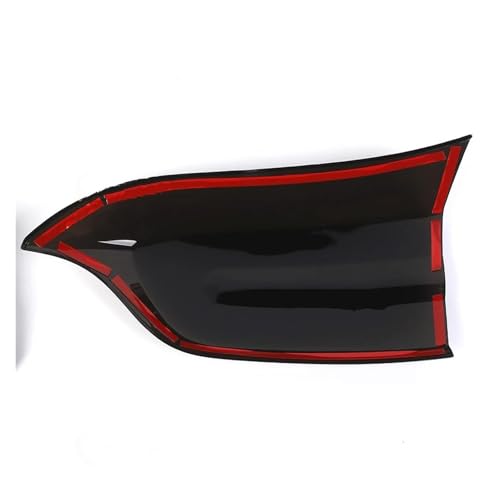 Cubierta de luz trasera para Jeep Cherokee 2014-2017 protector exterior negro 5