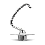 Stainless Steel Dough Hook for Kitchenaid 5 Quart Tilt-Head Artisan Mixer
