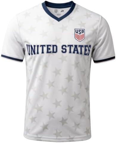 Icon Sports USA Soccer Fan Shirt – Officially Licensed Adult Shor...