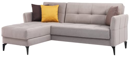 CAESAROO Divano Letto ad Angolo 224X130 cm