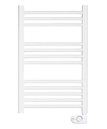 Sèche-serviette électrique à fluide blanc électronique (401w) Cover