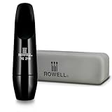 ROWELL Classic Tenor Saxophone Mouthpiece Professional Sax Mouthpiece Rich & Warm Tone Concert Band Mouthpiece for Students & Pros Ideal for Classical Music, Wind Orchestra, Chamber Music
