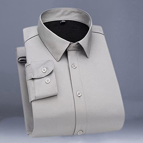 Chemise thermique homme grise flanelle contre le froid