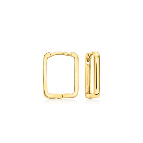 Pure Collection by Ross-Simons Italian 14kt Yellow Gold Square Huggie Hoop Earrings