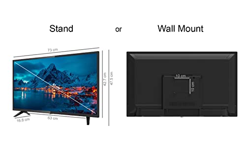 HKC 32F1D LED-tv van 80 cm (32 inch) (HD, Triple Tuner, CI+, 2x HDMI, mediaspeler USB 2.0) - Afbeelding 7