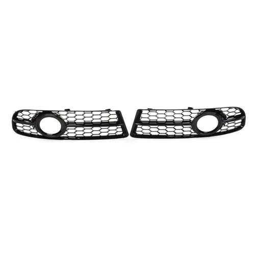 Calandre A4 B7 style nid d'abeille en noir brillant finition sport