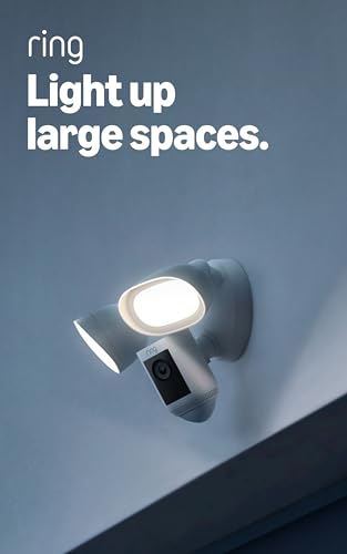 Ring Floodlight Cam Wired Pro, Home or business security, Retinal...