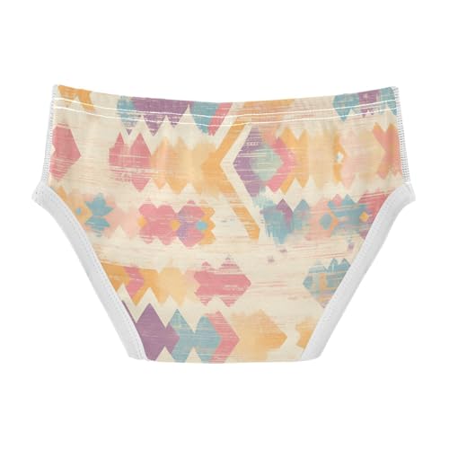 Traditional Tribal Aztec Little Boys Cotton Kids Underwear Breathable Children Panties2