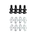 Universal Lambo Door Bolt Kit Fit for Chevrolet Nissan Mazda Ford Subaru Toyota etc. Bolt On Vertical Doors Hinge Kit 90 Degree Adjustable Lambo Door Conversion Kit
