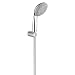 Produktbild GROHE Tempesta Neu 100 | Brausen- und Duschsysteme - Brausestangenset | SHOCKPROOF SILIKONRING SCHUTZ, 2 Strahlarten | 27799000