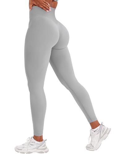 YEOREO Women Seamless Workout Leggings Gym High Waist Yoga Pants