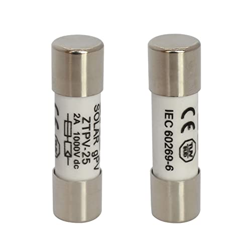 Fusible solar de 5A con alta resistencia térmica para proteger instalaciones de 1000V 6