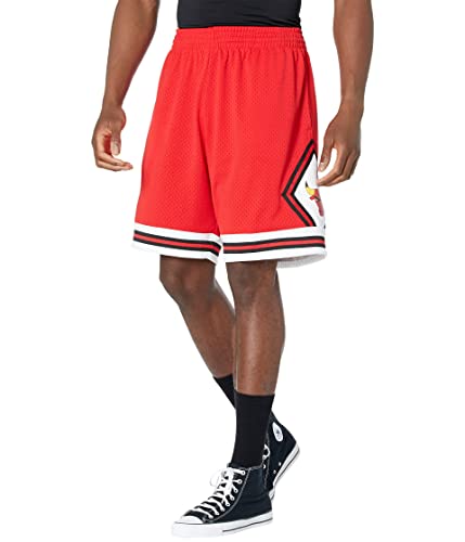 Mitchell & Ness NBA Road Swingman Shorts Bulls 75-76...