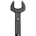 Klein Tools 3213TT Construction Spud Wrench with Tether Hole, Made in USA, 1-7/16-Inch Nominal Opening, 7/8-Inch Bolt for US Heavy Nut
