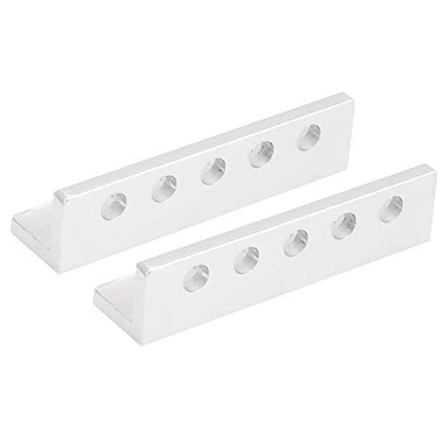 ANKROYU - ANKROYU 3103 0005 0048 Poutre en forme de L, support en forme de L en aluminium, accessoires de robot, 1 paire d'outils de quincaillerie de poutre en L en aluminium à 5 trous pour
