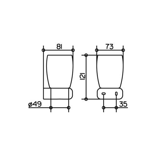 Keuco Glas ohne Griff Inhaber 03750 3750009000