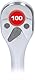 BRILLIANT TOOLS BT021995 3/8 Umschaltknarre mit Metallgriff, 100 Zahn [Powered by KS TOOLS]