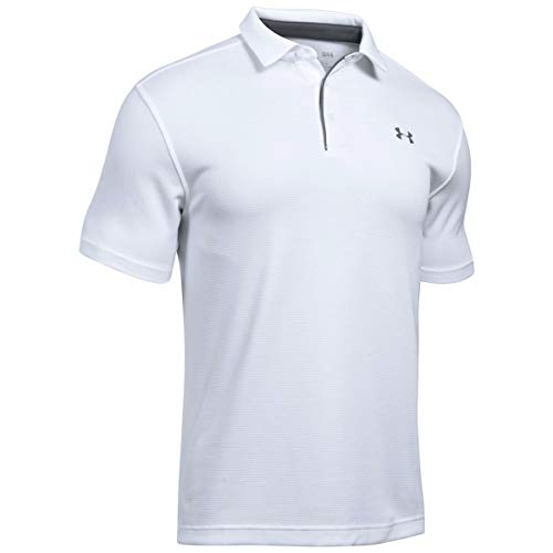 Image of Under Armour Men's Polyester Solid Tech Polo | T-Shirt | 1290140-001