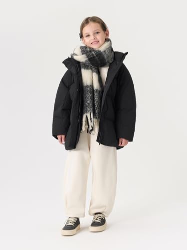 marc & janie Girls Ultralight Loose Hooded Down Jacket Full Zip Warm Coat Outerwear 2416012