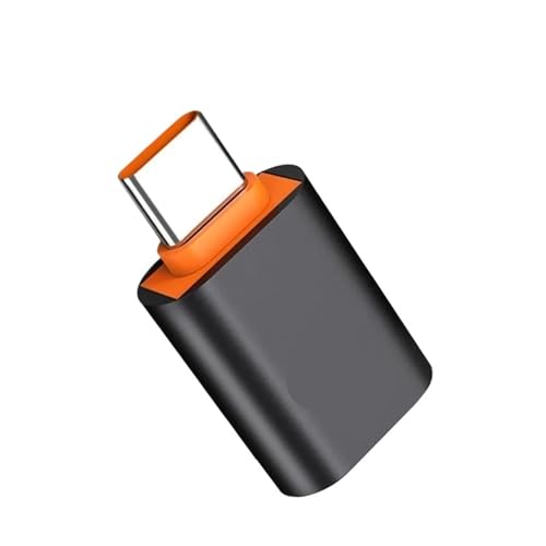 6A USB - TY>pe C OTG A_v^[ USB-C IX - TY>pe C X Ro[^[ f[^]p(Black Type C 1pc)