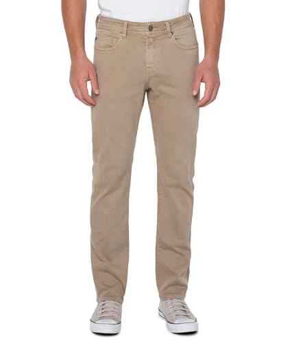 Liverpool Men's Regent Relaxed Straight Colored Denim