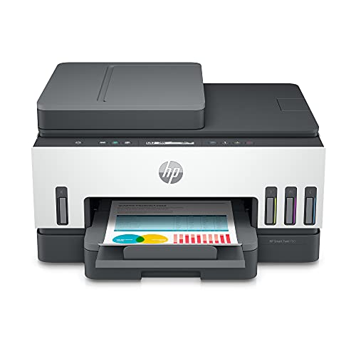 HP Smart Tank 750 All-in-One Auto Duplex WiFi Colour Printer with ADF, Print, Scan & Copy for Office with ADF view 1