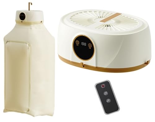 Planchadora Automática con Función De Vapor, Secadora De Ropa Portátil Y Vaporizador De Prendas con Control Remoto Inalámbrico, Plancha De Camisas For El Hogar