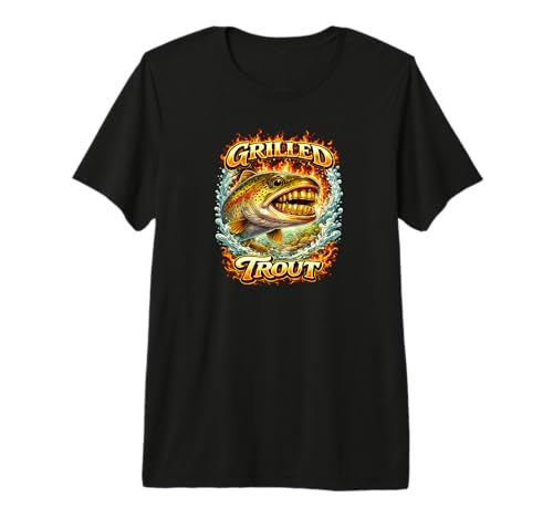 Funny Fish Grilled Trout T-Shirt