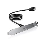 Construction stable et durable : conçu pour une performance durable, ce câble d'extension dispose d'un boîtier de port USB-C en métal robuste et d'un support PCI de haute qualité pour une installation sécurisée. Les fils entièrement à double blindage (EMI/EFI) minimisent les interférences de signal et garantissent une transmission de données stable et fiable, protégeant votre connexion des bruits internes et externes.