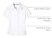 French Toast Girls' Short Sleeve Blouse with Pocket, White, 6