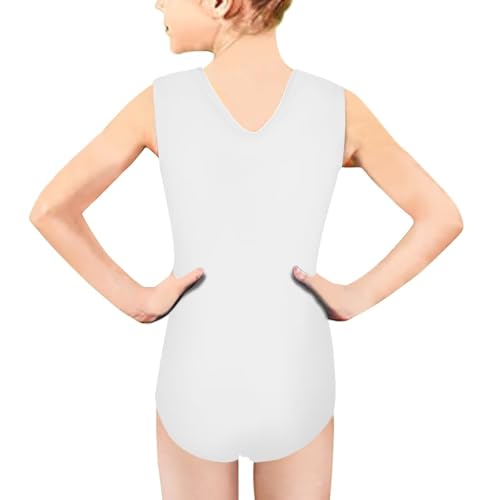 Image of Girls Swimsuits Size 3-14 Kids Summer Sleeveless One Piece Bathing Suit Beach V-Neck