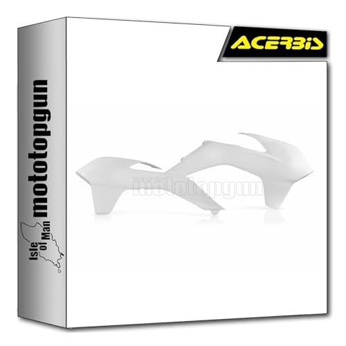 Acerbis 0016871.030 ouïes de radiateur blanc pour moto KTM SX-F 350
