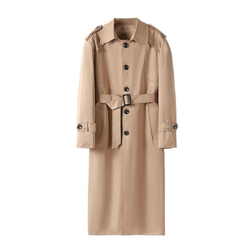 Gabardina para hombre ligera para evitar frío primaveral