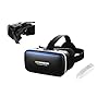VR Headset for iPhone & Android with Controller, Virtual Reality 3D Glasses Headset Helmets, Universal Virtual Reality Goggles for Kids & Adults, for Phones 4.7-6.6 Inch, for TV, Movies & Video Games
